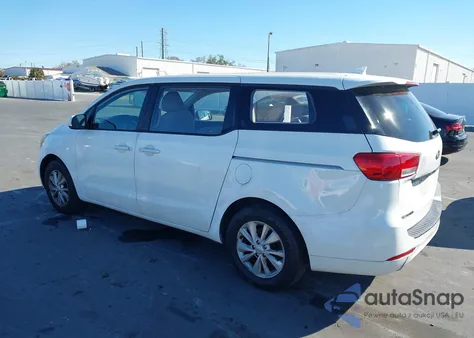2016 Kia Sedona L z USA, uszkodzony, nr VIN KNDMA5C12G6181867
